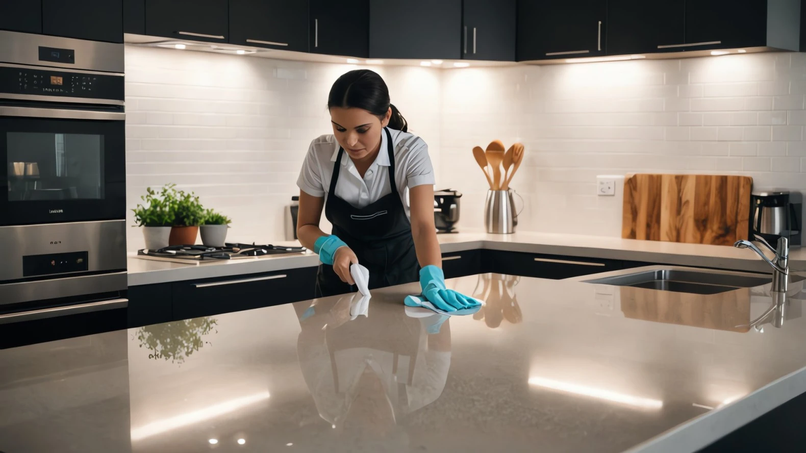 House maid providing home cleaning and support through Home Care Services Patna