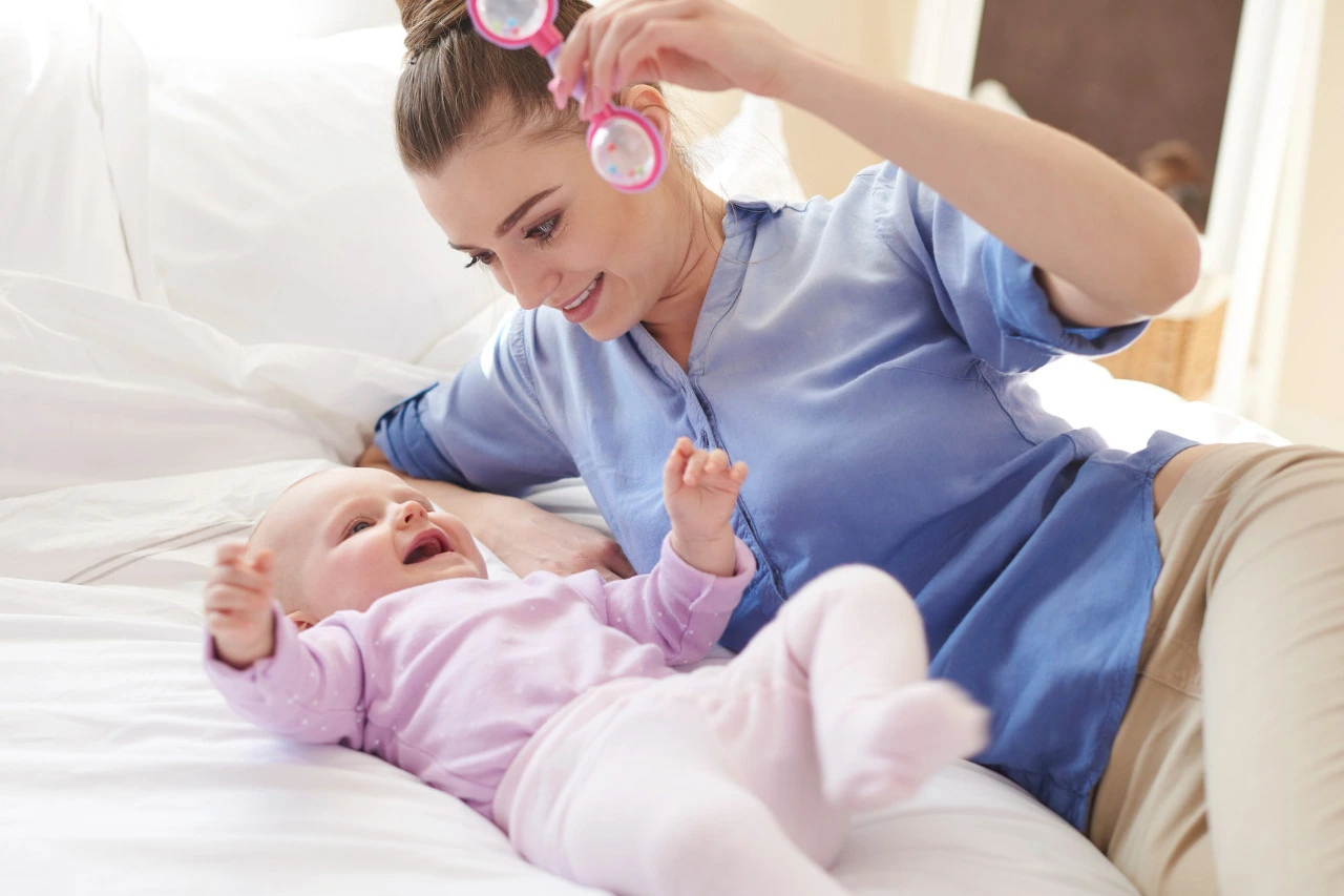 Gentle postnatal care delivered by professional home care services Patna